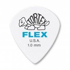 Dunlop 468R1.0 Tortex Flex Jazz III Guitar Picks, 1.0mm, 72 pack