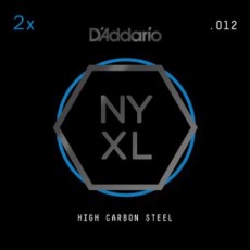 D'Addario NYXL 2-Pack Plain Steels .012
