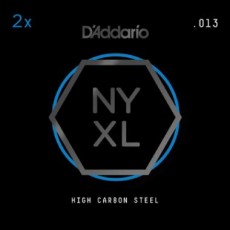 D'Addario NYXL 2-Pack Plain Steels .013