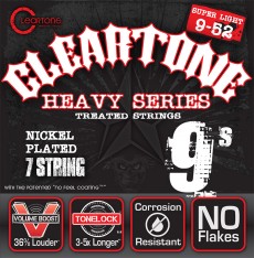 Cleartone 9409-7 NPS Electric Strings, Super Light, 7-String, 9-52