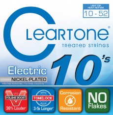 Cleartone 9420 NPS Electric Guitar Strings, Lt Top/Hvy Bottom, 10-52