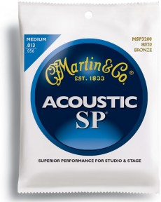 Martin MSP3200 SP 80/20 Bronze Medium Acoustic, 13-56