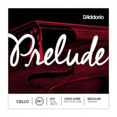 D'Addario Prelude Cello Single D String, 4/4 Scale, Medium Tension
