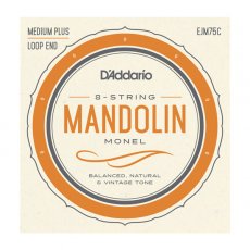 D'Addario EJM75C Mandolin Strings, Monel, Medium Plus, 11-41
