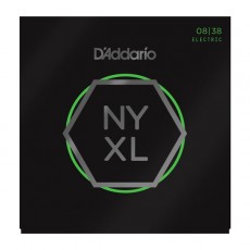 D'Addario NYXL0838 Nickel Wound, Extra Super Light, 8-38