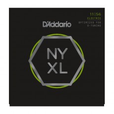 D'Addario NYXL1156 Nickel Wound, Medium Top/Extra-Heavy Bottom, 11-56