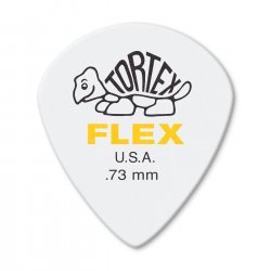 Dunlop 468P.73 Tortex Flex Jazz III Guitar Picks, .73mm, 12 pack