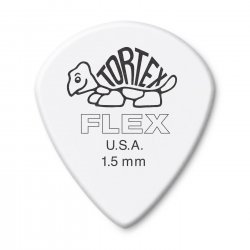 Dunlop 468P1.50 Tortex Flex Jazz III Guitar Picks, 1.50mm, 12 pack