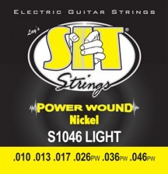 SIT Strings S1046 Power Wound Electric Light, 10-46