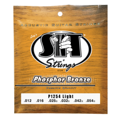 SIT Strings P1254 Phosphor Bronze Acoustic Light, 12-54