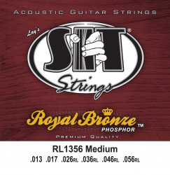 SIT Strings RL1356 Royal Bronze Acoustic Medium, 13-56