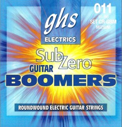 GHS CR-GBM Sub-Zero Guitar Boomers Medium, 11-50