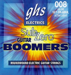 GHS CR-GBUL Sub-Zero Guitar Boomers Ultra Light, 8-38