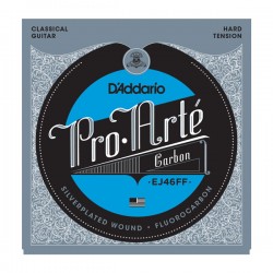 D'Addario EJ46FF Pro-Arté Carbon, Dynacore Basses, Hard Tension