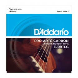 D'Addario EJ99TLG Pro-Arté Carbon Ukulele, Tenor Low G
