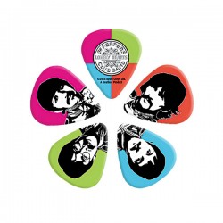 D'Addario Sgt. Pepper's Lonely Hearts Club Band Guitar Picks, Light