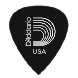 D'Addario 6DBK7-100 Duralin Precision Guitar Picks, Ex-Hvy, 100 pk