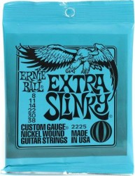 Ernie Ball 2225 Extra Slinky Electric Strings, 8-38