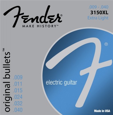 Fender Original Bullets 3150XL Pure Nickel Light Electric Strings