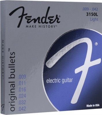 Fender Original Bullets 3150L Pure Nickel Light Electric Strings