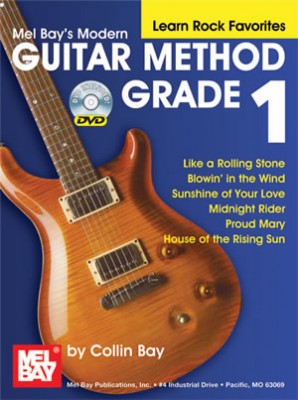 Modern Guitar Method Grade 1, Learn Rock Favorites (Book/DVD Set)