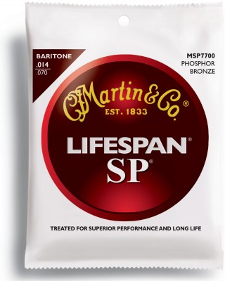 Martin MSP7700 SP Lifespan 92/8 Phosphor Bronze Baritone, 14-70