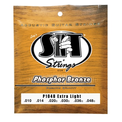 SIT Strings P1048 Phosphor Bronze Acoustic Extra Light, 10-48