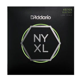 D'Addario NYXL45105 Set Long Scale, Light Top / Med Bottom, 45-105