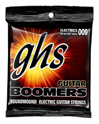 GHS GBCL Guitar Boomers Roundwound Custom Light, 9-46