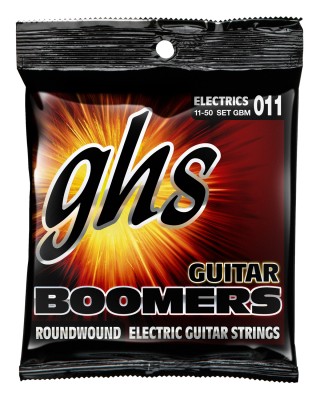 GHS GBM Guitar Boomers Roundwound Medium, 11-50