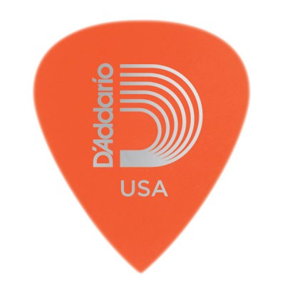 D'Addario 6DOR2-25 Duralin Precision Guitar Picks, Light, 25 pack