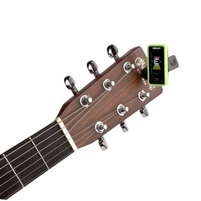D'Addario PW-CT-17GN Eclipse Headstock Tuner, Green