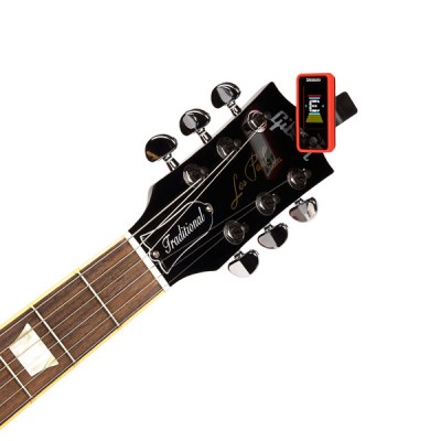 D'Addario PW-CT-17RD Eclipse Headstock Tuner, Red