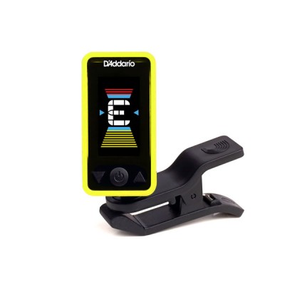 D'Addario PW-CT-17YL Eclipse Headstock Tuner, Yellow