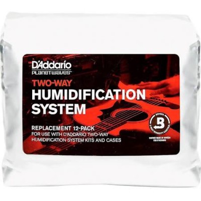 D'Addario PW-HPRP-12 Two-Way Humidification Replacement 12 pack