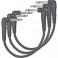 Planet Waves PW-CGTP-305 Classic Series Patch Cable, 3 pack, 6 In.