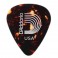D'Addario 1CSH2-100 Shell-Color Celluloid Guitar Picks, 100 pk, Light